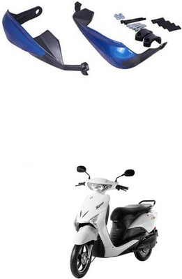 XZRTZ Hand Palm Protector Wind Deflector Unbreakable Handguard BIKE HAND PROTECTOR BLUE A181 Handlebar Hand Guard(Universal For Bike)