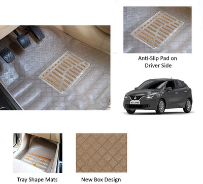 RKPSP Polyutherine 5D Mat For  Maruti Suzuki Baleno(Beige)