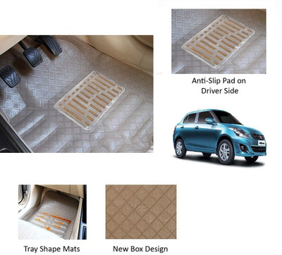 RKPSP Polyutherine 5D Mat For  Maruti Suzuki Swift Dzire(Beige)