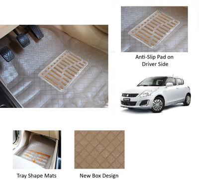 RKPSP Polyutherine 5D Mat For  Maruti Suzuki Swift(Beige)