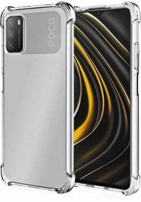 DMJHP Back Cover for Poco M3(Transparent, Pack of: 1)