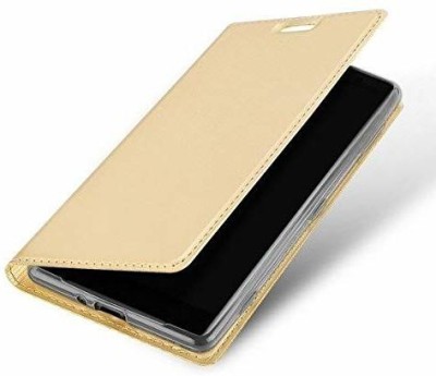 HARITECH Flip Cover for Samsung Galaxy S22 Ultra 5G(Gold, Grip Case, Pack of: 1)