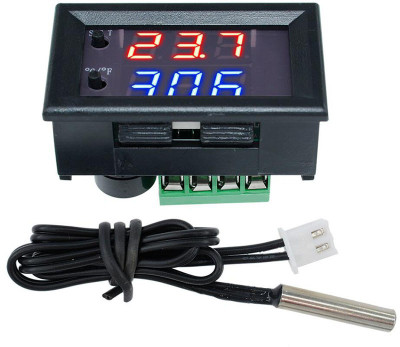 electrolight W1209WK Intelligent Adjustable Digital LED Display Thermostat Temperature Controller Switch Module with Waterproof NTC Sensor . Temperature Sensor and Controller Electronic Hobby Kit