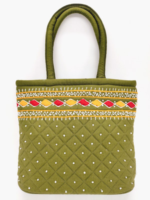 SriShopify Women Multicolor Hand-held Bag