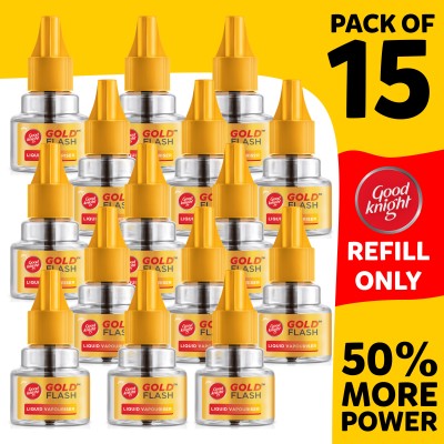 Good Knight Gold Flash Mosquito Vaporiser Refill(15 x 3 ml)