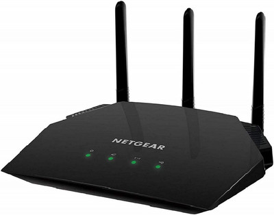 NETGEAR AC1750 Smart Dual Band Gigabit WiFi Router-R6350-100INS 1750 Mbps Router (Black, Dual Band)