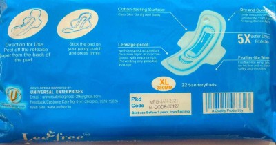 LEE FREE REGULAR EE REGULAR XL DRY FEEL Sanitary Pad(Pack of 70)