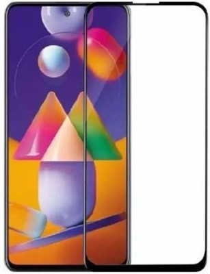 DMJHP Edge To Edge Tempered Glass for Samsung Galaxy M31s(Pack of 1)