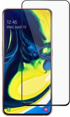 DMJHP Edge To Edge Tempered Glass for Samsung Galaxy A90(Pack of 1)