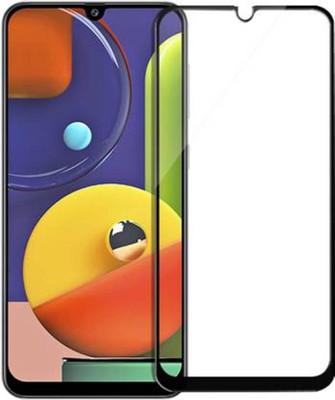 DMJHP Edge To Edge Tempered Glass for Samsung Galaxy M21(Pack of 1)
