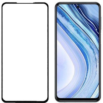 HOBBYTRONICS Edge To Edge Tempered Glass for Redmi Note 10 Pro, Redmi Note 10 Pro Max(Pack of 1)