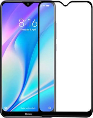 DMJHP Edge To Edge Tempered Glass for Mi Redmi 8A Dual(Pack of 1)