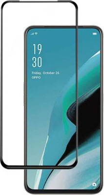 DMJHP Edge To Edge Tempered Glass for Oppo Reno2 F(Pack of 1)