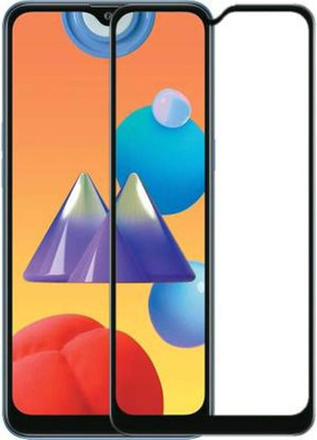 DMJHP Edge To Edge Tempered Glass for Samsung Galaxy M01s(Pack of 1)