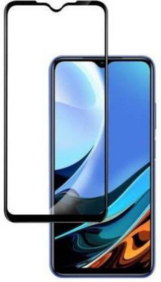 DMJHP Edge To Edge Tempered Glass for Mi Redmi 9 Power(Pack of 1)