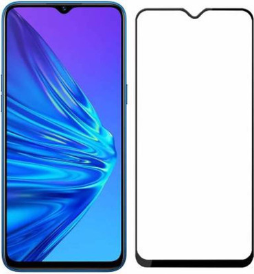 DMJHP Edge To Edge Tempered Glass for Realme C11(Pack of 1)