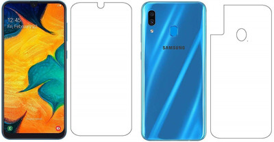 ELEF Front and Back Tempered Glass for SAMSUNG Galaxy A30(Pack of 2)