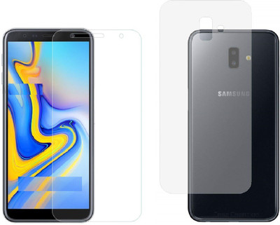 ELEF Front and Back Tempered Glass for SAMSUNG Galaxy J6 Plus(Pack of 2)
