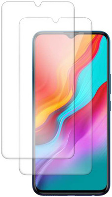 DASK Impossible Screen Guard for Infinix Hot 8(Pack of 2)