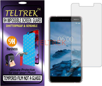 TELTREK Tempered Glass Guard for NOKIA 6 2ND GEN (Flexible, Unbreakable)(Pack of 1)