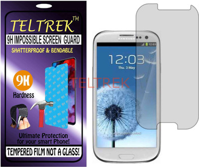 TELTREK Tempered Glass Guard for I9300 (SAMSUNG GALAXY S3) (Flexible, Unbreakable)(Pack of 1)