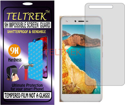 TELTREK Tempered Glass Guard for TECNO CAMON W3 PRO (Flexible, Unbreakable)(Pack of 1)
