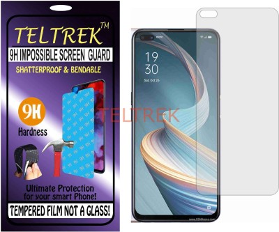 TELTREK Tempered Glass Guard for OPPO RENO4 Z 5G (Flexible, Unbreakable)(Pack of 1)