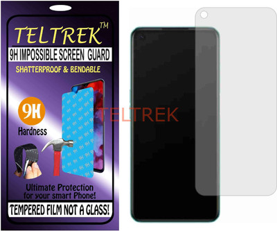 TELTREK Tempered Glass Guard for OPPO A53 5G (Flexible, Unbreakable)(Pack of 1)