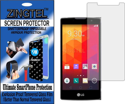 ZINGTEL Tempered Glass Guard for LG SPIRIT Y70 H 422 (Flexible, Unbreakable)(Pack of 1)