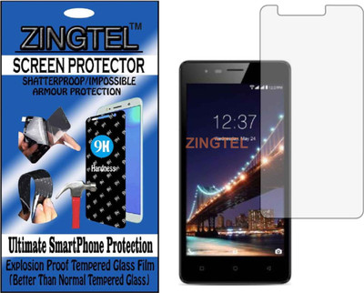 ZINGTEL Tempered Glass Guard for INTEX AQUA LIONS 2 (Flexible, Unbreakable)(Pack of 1)