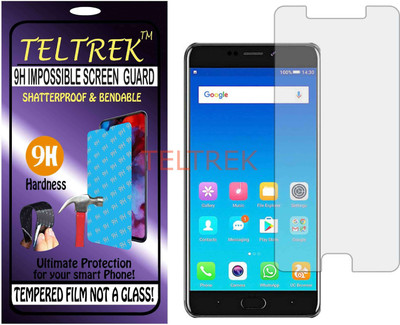 TELTREK Tempered Glass Guard for GIONEE A1 PLUS (Flexible, Unbreakable)(Pack of 1)