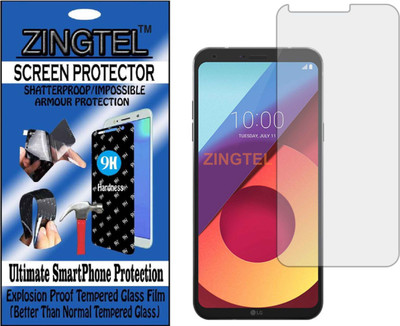ZINGTEL Tempered Glass Guard for LG Q6 (Flexible, Unbreakable)(Pack of 1)
