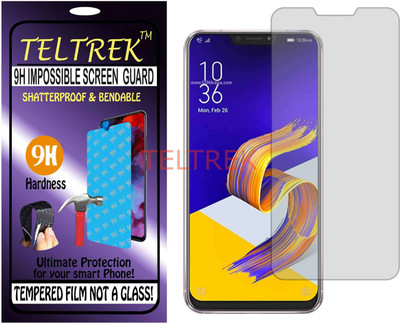 TELTREK Tempered Glass Guard for ASUS ZENFONE 5Z ZS621KL 2A012IN (Flexible, Unbreakable)(Pack of 1)