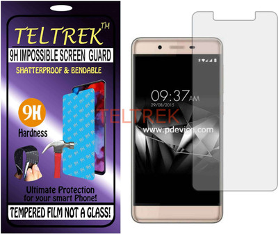 TELTREK Tempered Glass Guard for MICROMAX CANVAS JUICE A1 PLUS Q4260 (Flexible, Unbreakable)(Pack of 1)