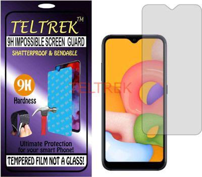 TELTREK Tempered Glass Guard for SAMSUNG SM-A015F (GALAXY A01) (Flexible, Unbreakable)(Pack of 1)