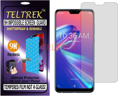TELTREK Tempered Glass Guard for ASUS ZENFONE MAX PRO (M2) (Flexible, Unbreakable)(Pack of 1)