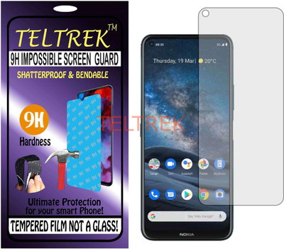 TELTREK Tempered Glass Guard for NOKIA 8.3 5G (Flexible, Unbreakable)(Pack of 1)