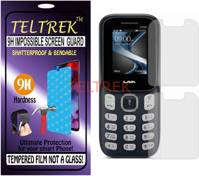 TELTREK Tempered Glass Guard for LAVA A1200 (Flexible, Unbreakable)(Pack of 1)