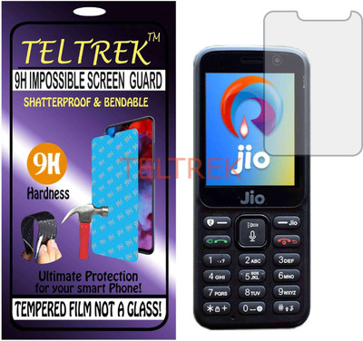 TELTREK Tempered Glass Guard for JIO LYF F90M (Flexible, Unbreakable)(Pack of 1)