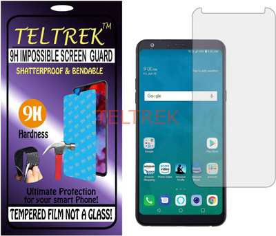TELTREK Tempered Glass Guard for LG STYLO 4 PLUS (Flexible, Unbreakable)(Pack of 1)
