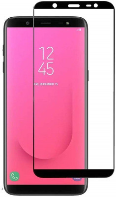 Mersal Edge To Edge Tempered Glass for Samsung Galaxy J8, (Premium Edge To Edge Full Glue Branded Glass)(Pack of 1)