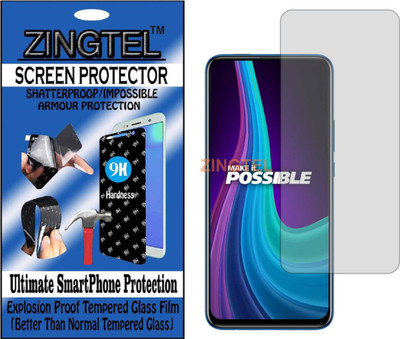 ZINGTEL Tempered Glass Guard for HUAWEI Y9 PRIME 2019 (Flexible, Unbreakable)(Pack of 1)