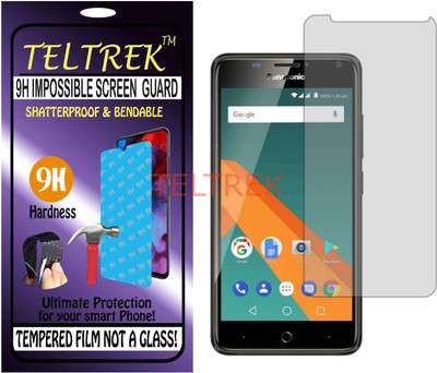 TELTREK Tempered Glass Guard for PANASONIC P9 (Flexible, Unbreakable)(Pack of 1)