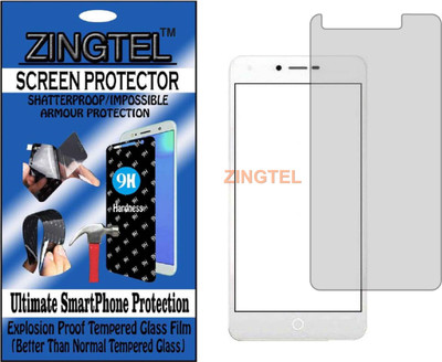 ZINGTEL Tempered Glass Guard for KARBONN AURA SLEEK 4G (Flexible, Unbreakable)(Pack of 1)