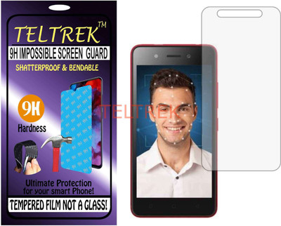TELTREK Tempered Glass Guard for ITEL A23 (Flexible, Unbreakable)(Pack of 1)