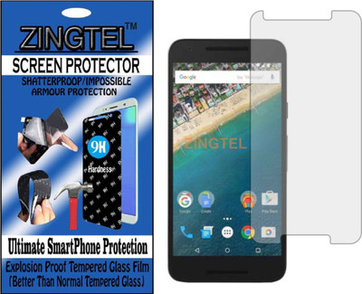 ZINGTEL Tempered Glass Guard for LG GOOGLE NEXUS 5X (Flexible, Unbreakable)(Pack of 1)