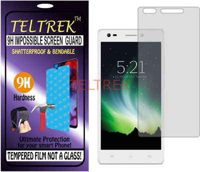 TELTREK Tempered Glass Guard for LAVA IRIS PIXEL V2 (Flexible, Unbreakable)(Pack of 1)