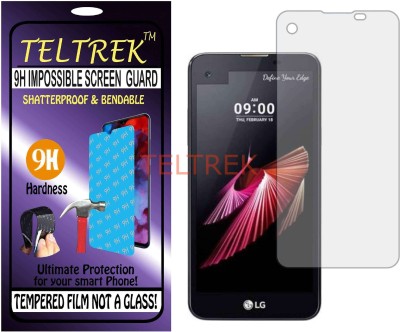 TELTREK Tempered Glass Guard for LG X SCREEN K500I (Flexible, Unbreakable)(Pack of 1)