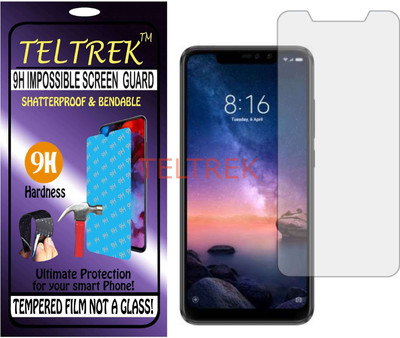 TELTREK Tempered Glass Guard for MI REDMI NOTE 6 PRO (Flexible, Unbreakable)(Pack of 1)
