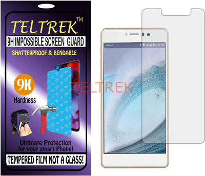 TELTREK Tempered Glass Guard for LYF WATER 1 (Flexible, Unbreakable)(Pack of 1)